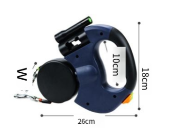 Little Pets™ 360° Dual-Control Retractable Leash