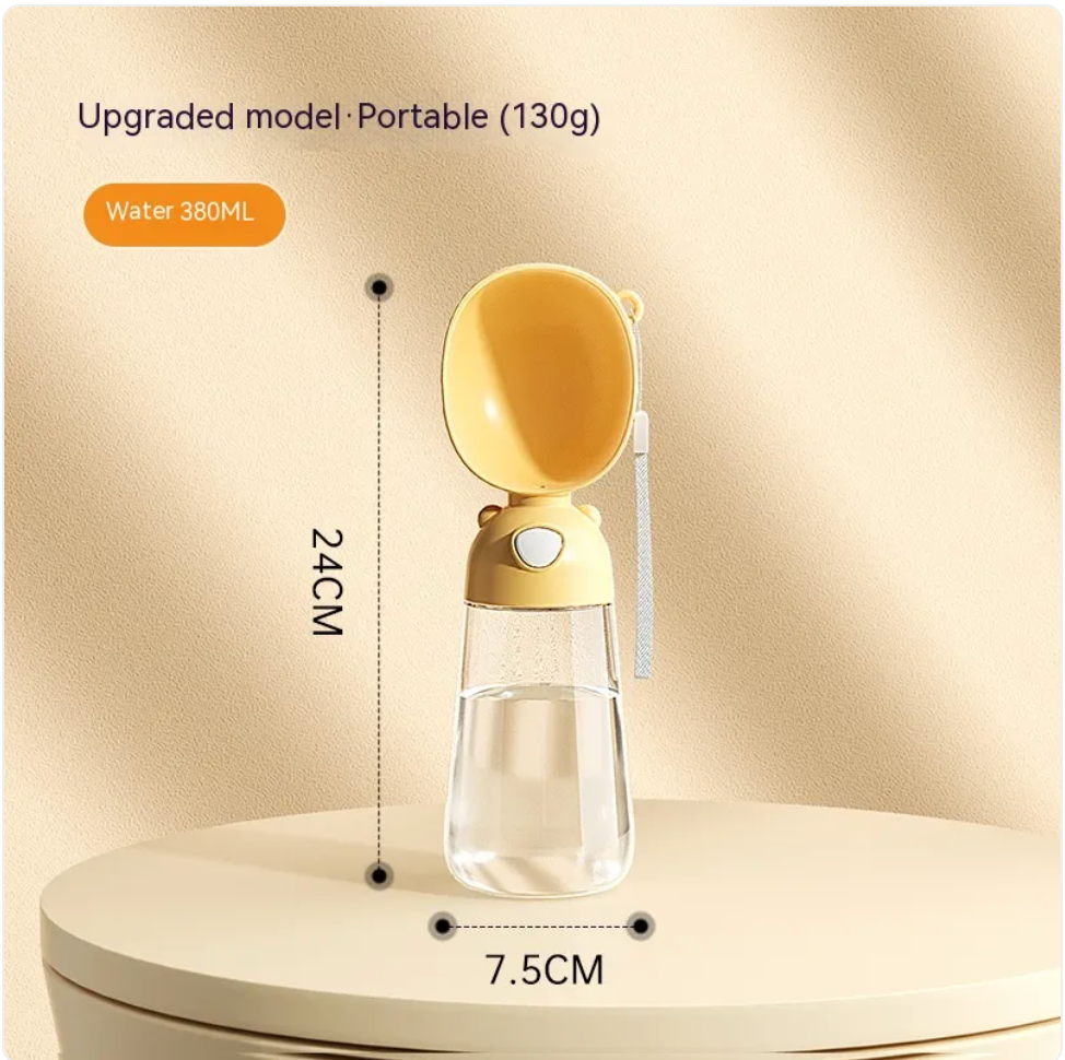 Little Pets™ Portable Dog Water Bottle & Feeder for Pets, Travel Water Dispenser and Bowl