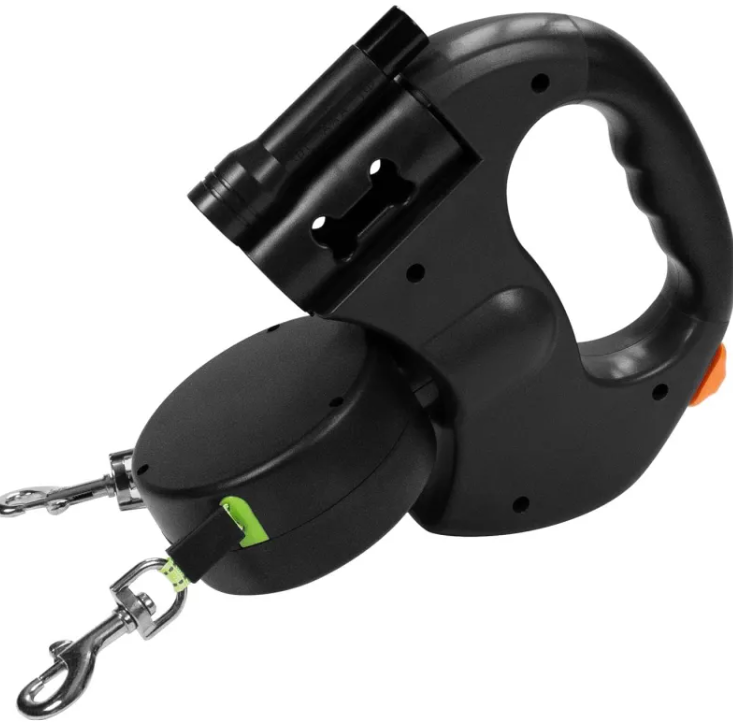 Little Pets™ 360° Dual-Control Retractable Leash