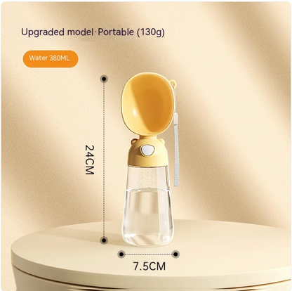 Little Pets™ Portable Dog Water Bottle & Feeder for Pets, Travel Water Dispenser and Bowl