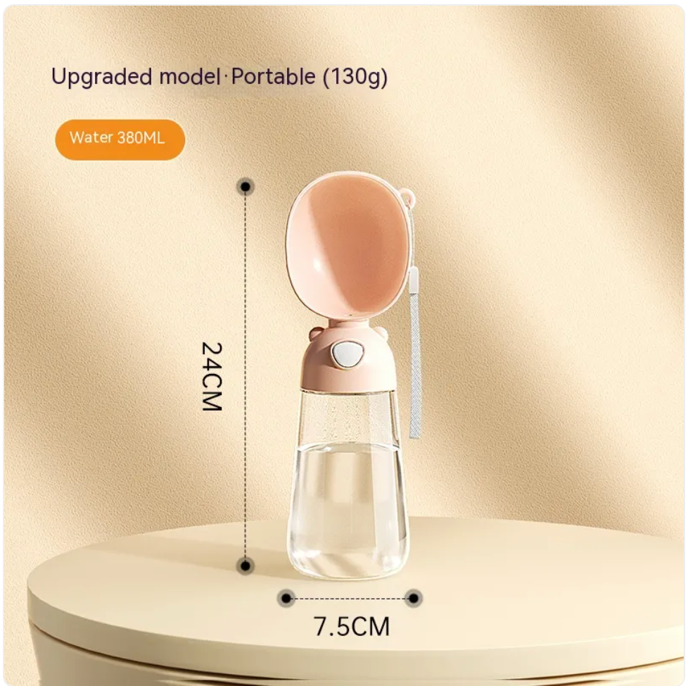 Little Pets™ Portable Dog Water Bottle & Feeder for Pets, Travel Water Dispenser and Bowl